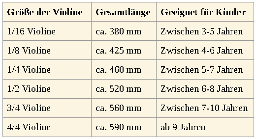 Hamburg Geige mieten